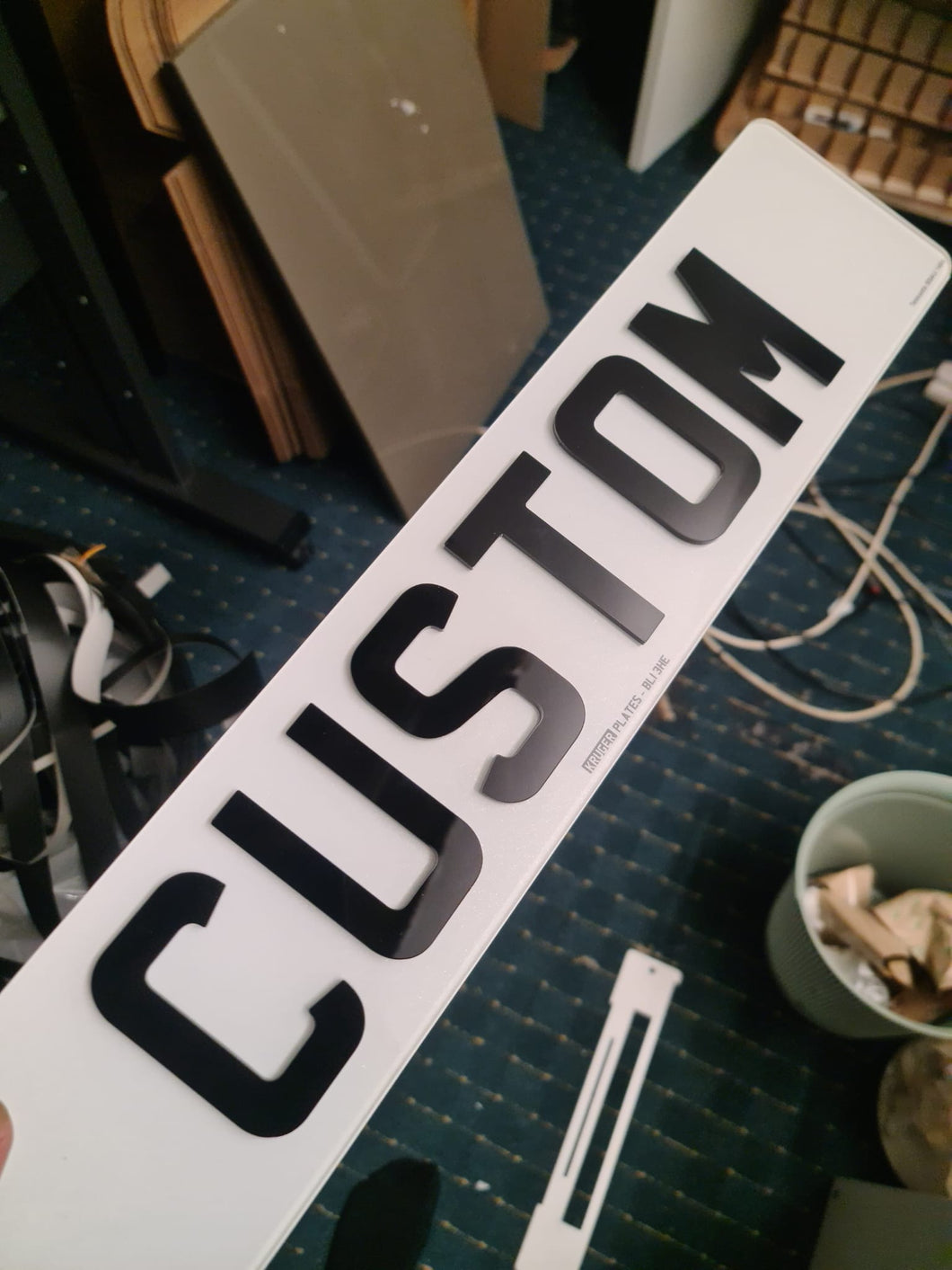 SHOW PLATE - Custom Order - CYB 150 -