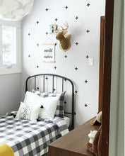 Load image into Gallery viewer, 60 Plus Sign Cross Shape Wall Stickers Decal - Kruger Stickers