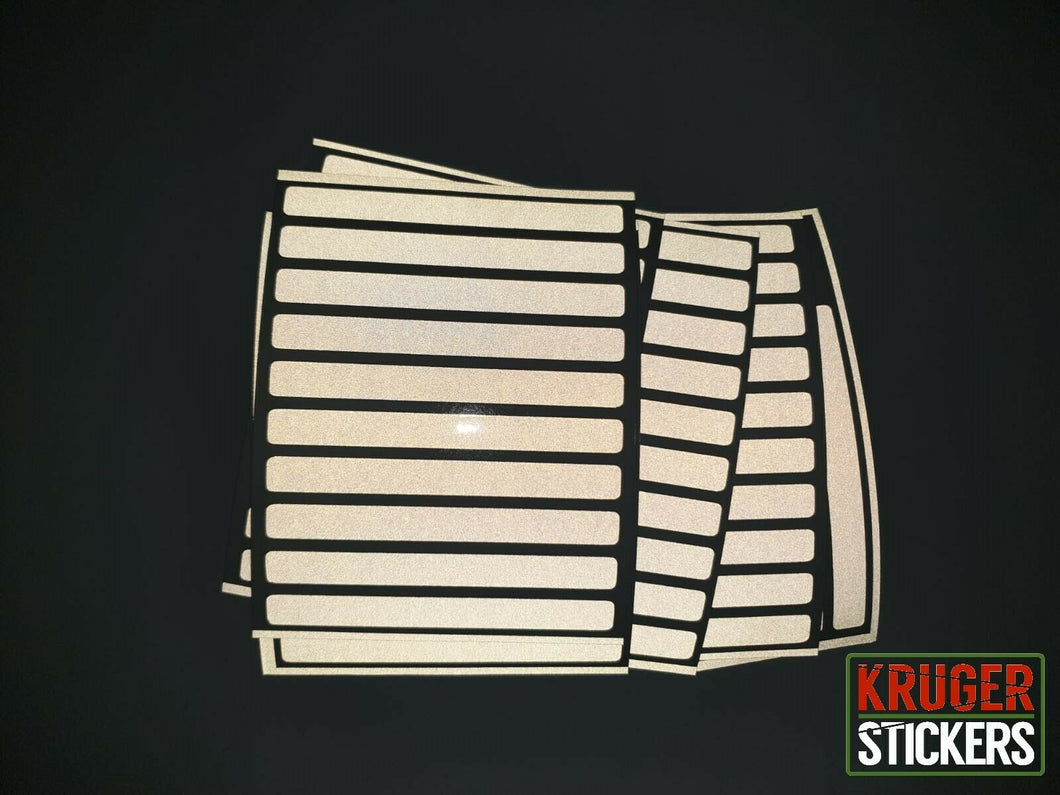 Reflective Strips Self Adhesive Stickers - Kruger Stickers