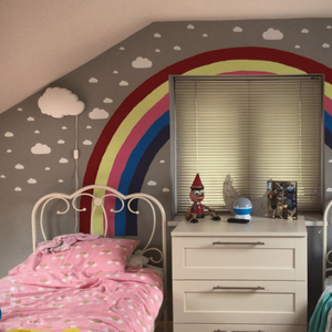 Cloud Shaped Wall Stickers - Standard Shape - Kruger Stickers