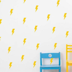 40 x Mixed Size Lightning Bolt Wall Stickers Decal - Kruger Stickers