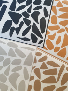 Pebble Shaped Wall Stickers