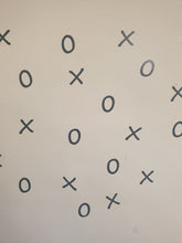 Load image into Gallery viewer, Noughts and crosses XO wall stickers - Hand drawn