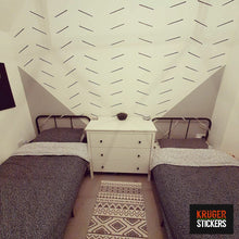 Load image into Gallery viewer, Abstract Stripe Wall Stickers