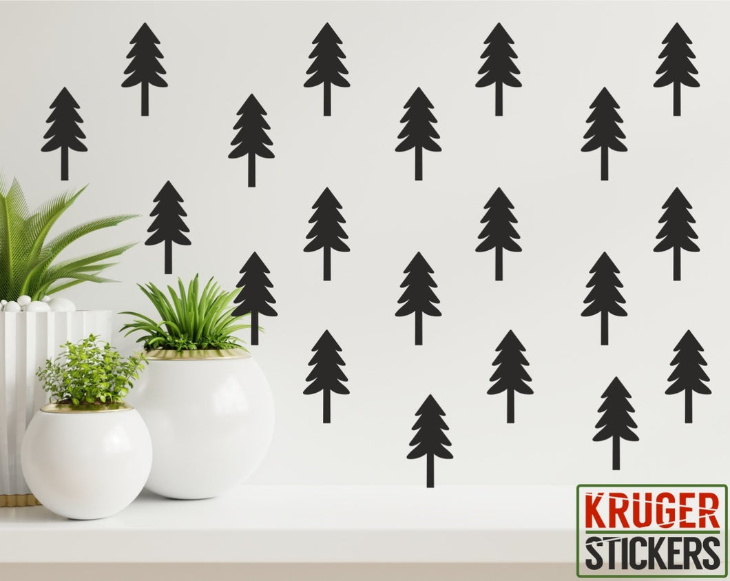 Nordic Tree Shaped  Wall Stickers