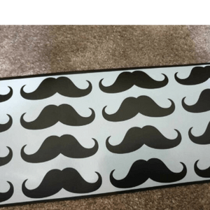 Moustache Shaped Wall Stickers - 35 Colours - Kruger Stickers