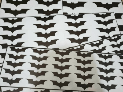 Batman Bat Logo Wall Stickers- Arckham Edition - Kruger Stickers