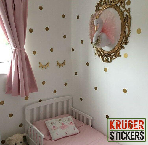 Polka Dot Wall Stickers - Kruger Stickers