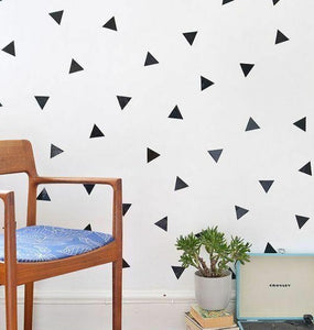 60 Triangle Wall Stickers - 4 Sizes
